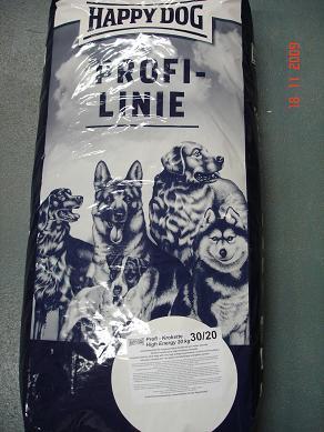 HAPPY DOG PROFILINE 30/20 SAC DE 20 KGS