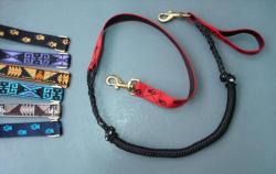 LIGNE DE TRAIT AMORTIE CANICROSS CANIRANDO 1 CHIEN AVEC POIGNEE