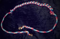 LIGNE DE TRAIT AMORTIE 1 CHIEN CANICROSS CANIRANDO bleu blanc rouge