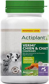 Actiplant' - Vermi' chien & chat comprimés x 60
